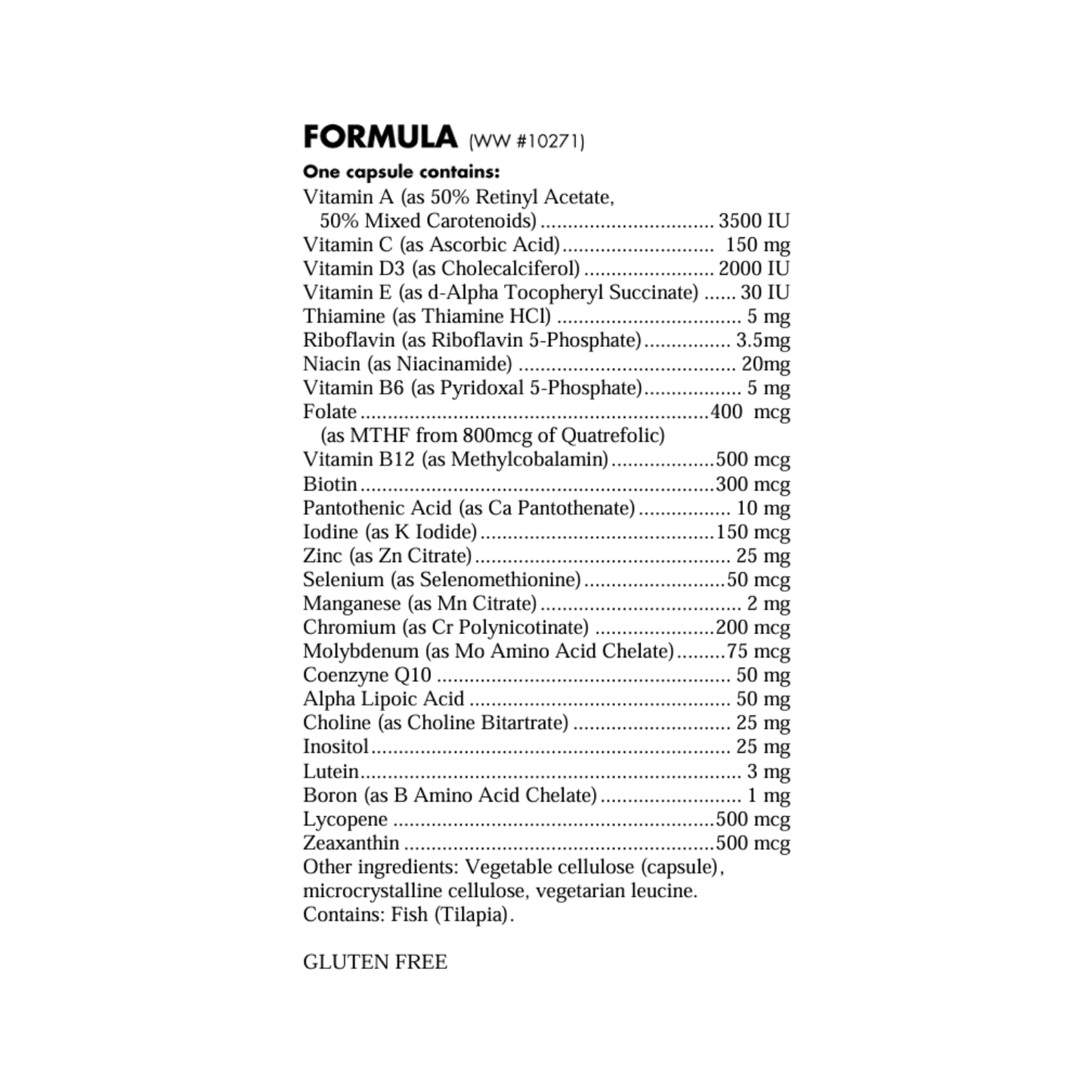 Active Life Nutrient Caps