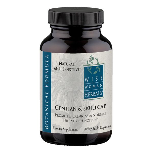 Gentian & Skullcap Capsules Product-Welltopia pharmacy