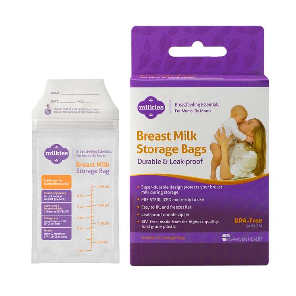 Milkies Breast Milk Storage Bags Product-Welltopia Pharmacy