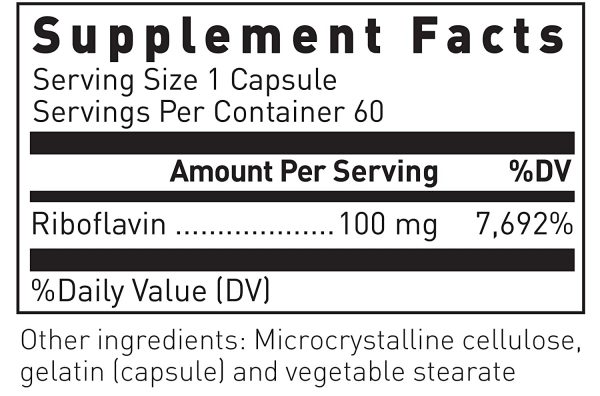 Riboflavin 100 mg
