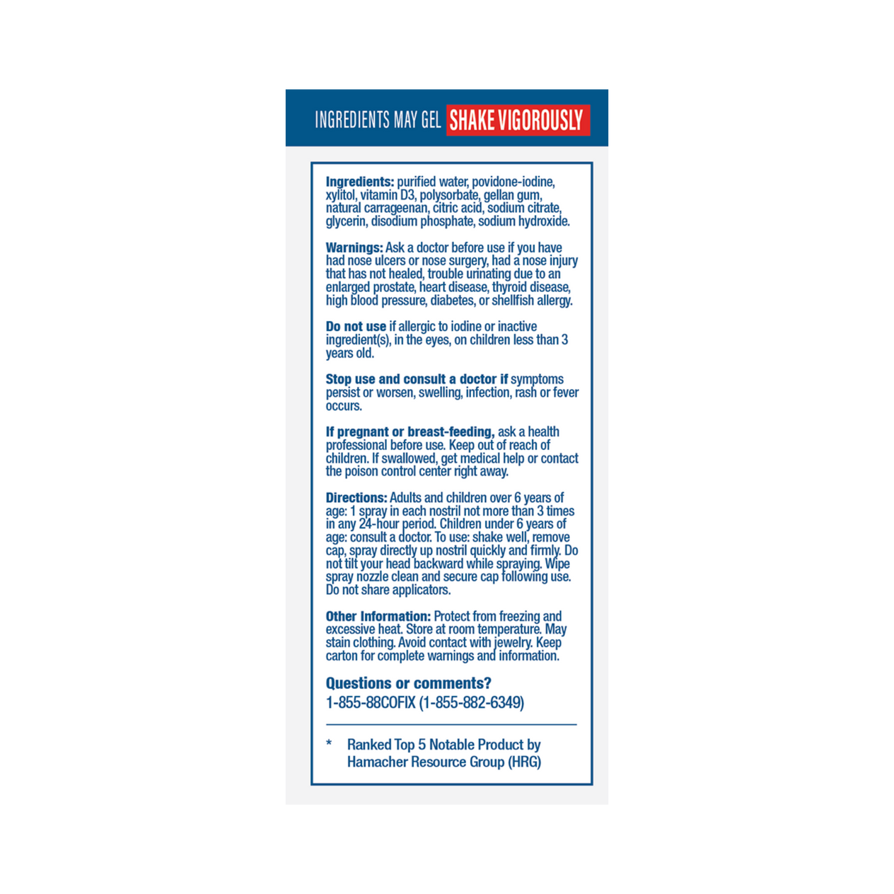CoFixRX Nasal Cleanse