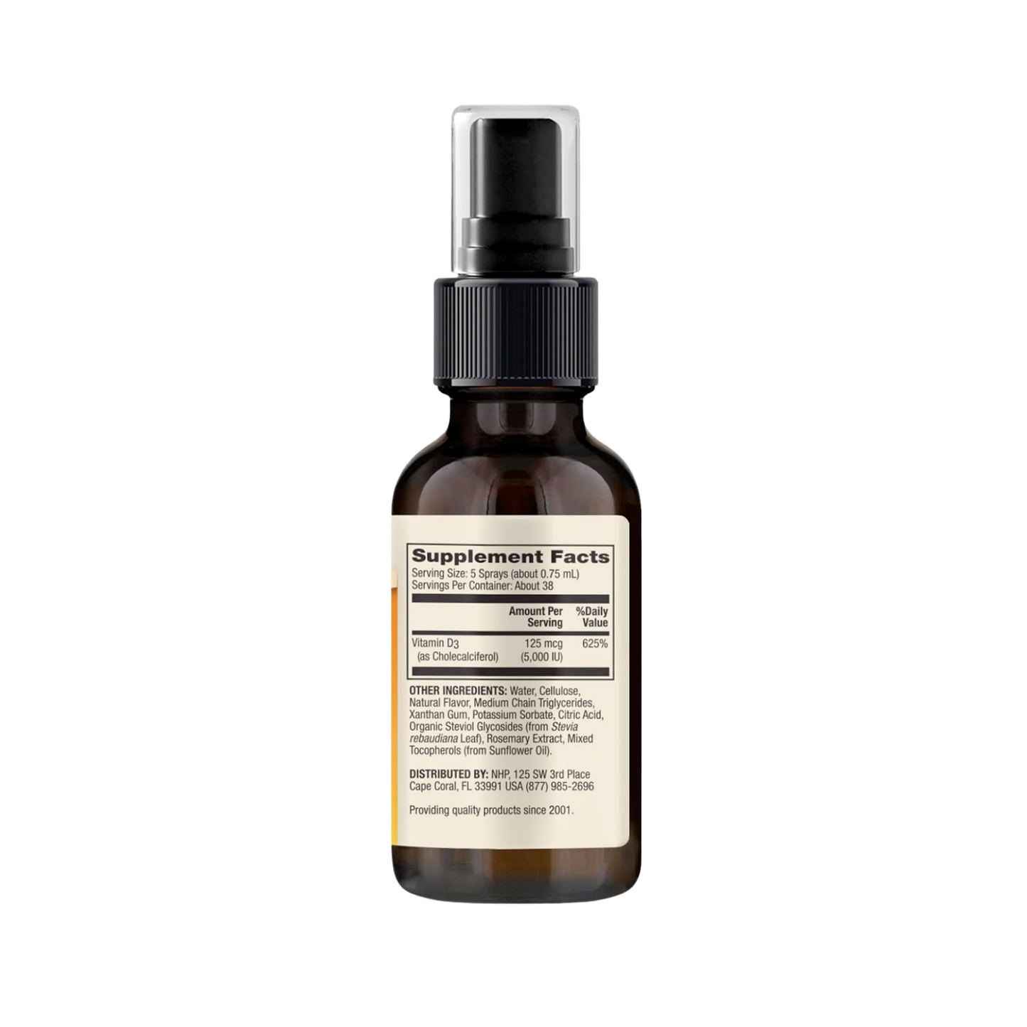 D3 Sunshine Mist Spray