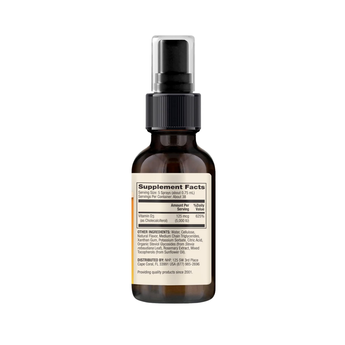 D3 Sunshine Mist Spray