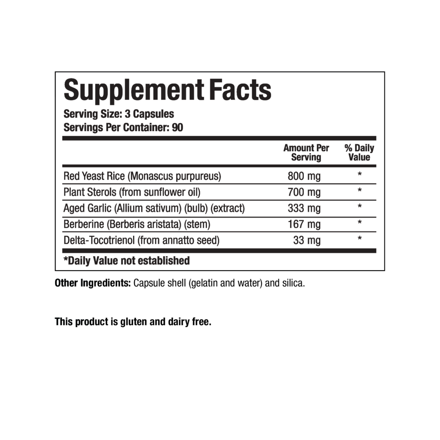Lipid Regulation Formula