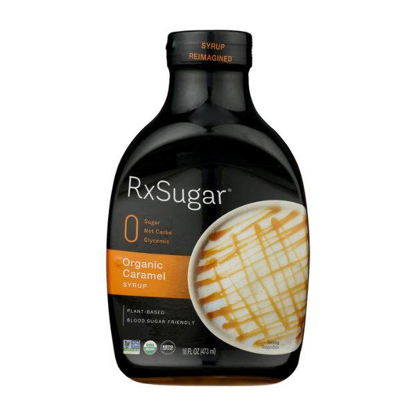 RxSugar Organic Caramel Syrup Product-Welltopia Pharmacy