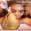 Wooden Volcano Diffuser (Light Wood Cover) - Image 2