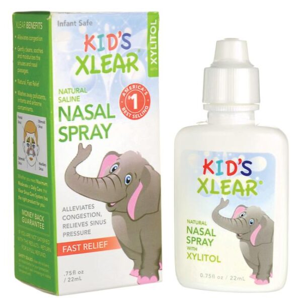 Ensure your child's nasal health with Kids Xlear Nasal Spray , safe for babies and effective in clearing nasal passages for easy breathing.