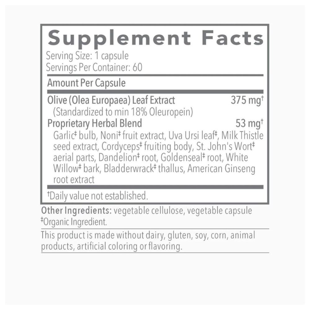 Olivirex® supplement facts