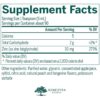 Genestra Zinc Glycinate Liquid Peach-Tangerine Flavor supplement fact