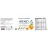 Zero Sugar Kids Multi 120 Gummies Label