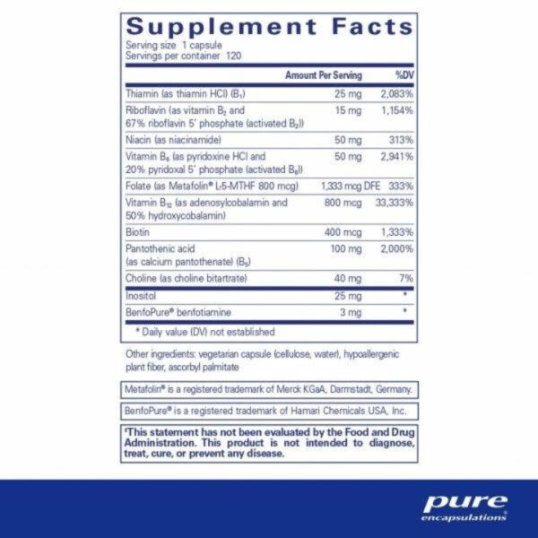 PureDefense with NAC travel pack supplement facts