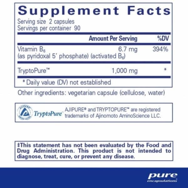 l Tryptophan supplement facts