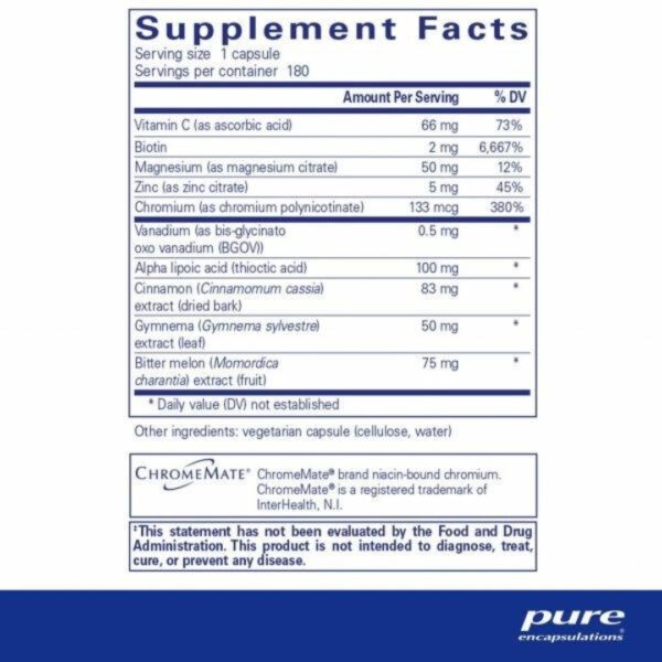 GlucoFunction supplement facts