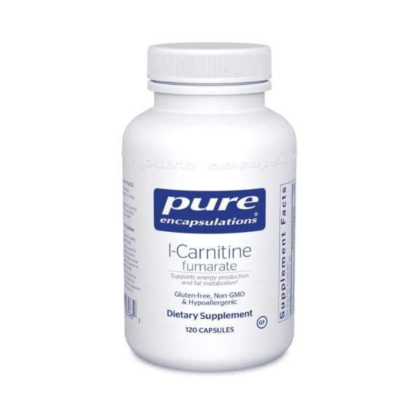 Pure Encapsulations L-Carnitine Fumarate - Welltopia Vitamins & Supplement Pharmacy