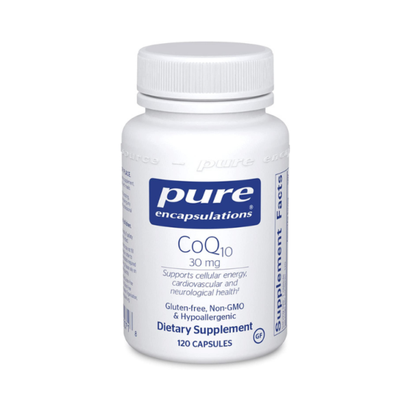 CoQ10 30 Mg By Pure Encapsulations - Welltopia Vitamins & Supplement Pharmacy