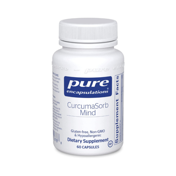 CurcumaSorb Mind By Pure Encapsulations - Welltopia Vitamins & Supplement Pharmacy