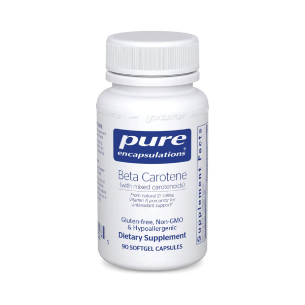 Beta Carotene By Pure Encapsulations - Welltopia Vitamins & Supplement Pharmacy