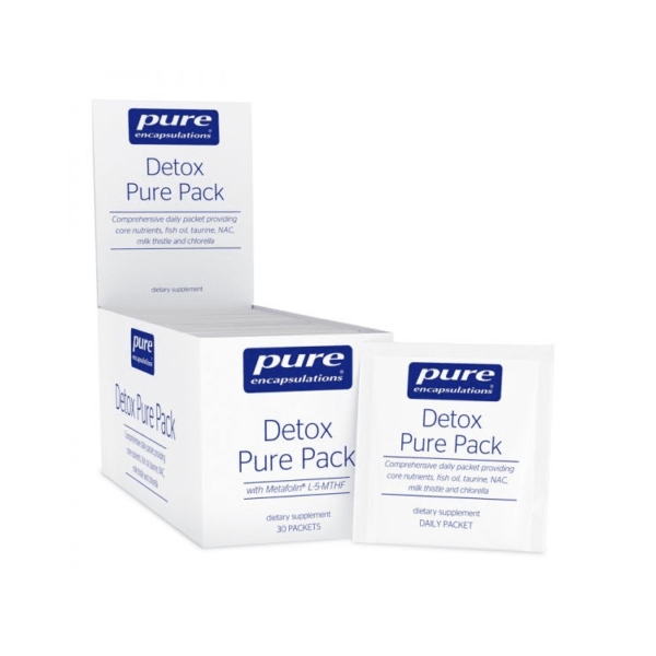 Detox Pure Pack By Pure Encapsulations - Welltopia Vitamins & Supplement Pharmacy