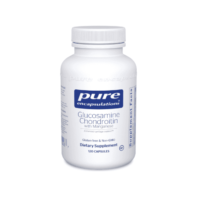 Pure Encapsulations Glucosamine Chondroitin With Manganese - Welltopia Vitamins & Supplement Pharmacy
