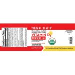 Vitamin D 2000 IU 100 tabs label
