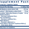 Blueberry Extract 60 vegcaps
