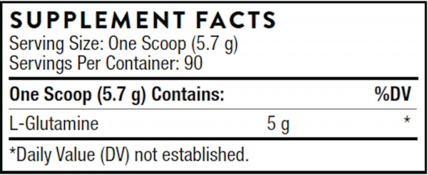 L-Glutamine Powder NSF 18.1 oz