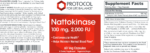 Nattokinase 100 mg 60 vegcaps