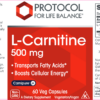 L-Carnitine 500 mg 60 caps