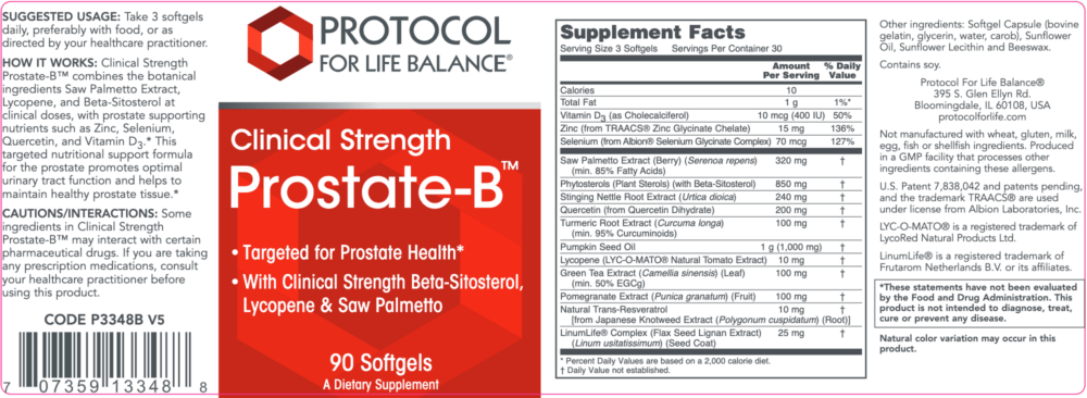 Prostate-B 90 gels