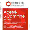 Acetyl-L-Carnitine 500 mg 100 caps