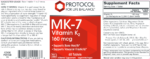 MK-7 vitamin K2 60 tabs
