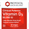 Vitamin D3 50,000 IU 50 softgels