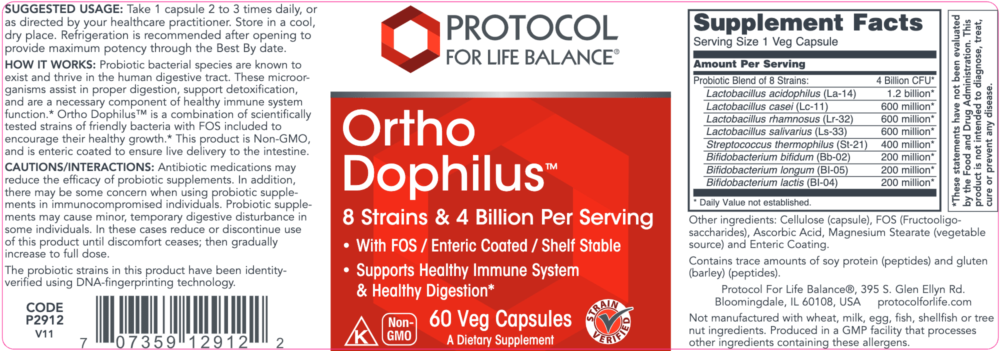 Ortho Dophilus 60 vcaps
