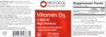 Vitamin D3 2,000 IU 120 softgels