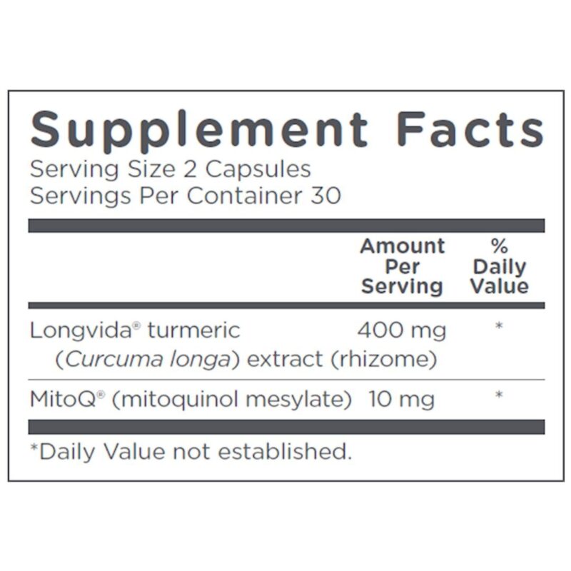 MitoQ Plus Curcumin - Image 2
