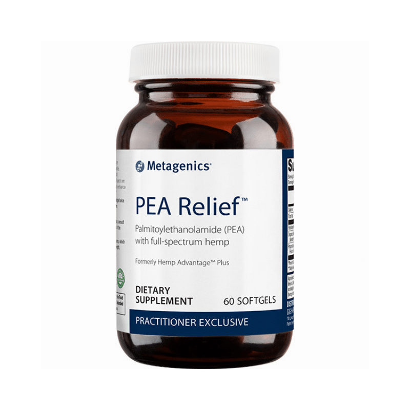 PEA Relief 60 Softgels By Metagenics - Welltopia Vitamins & Supplement Pharmacy