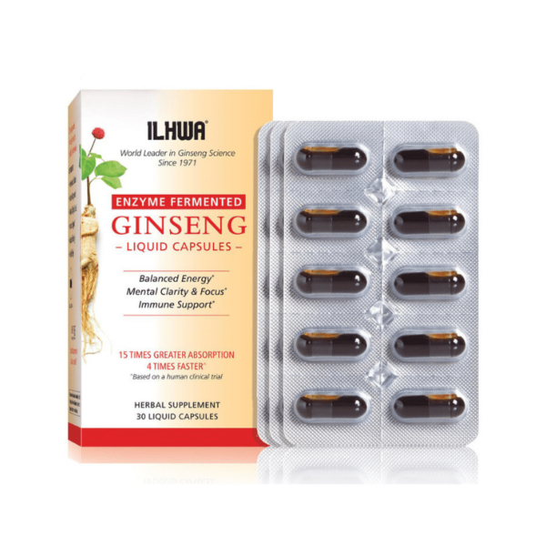 Enzyme Fermented Ginseng - Liquid Capsules