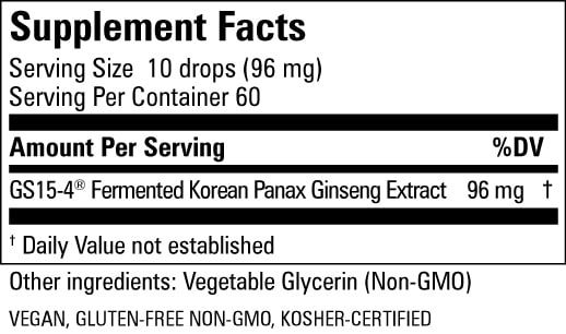 Enzyme Fermented Ginseng - Elixir Drops