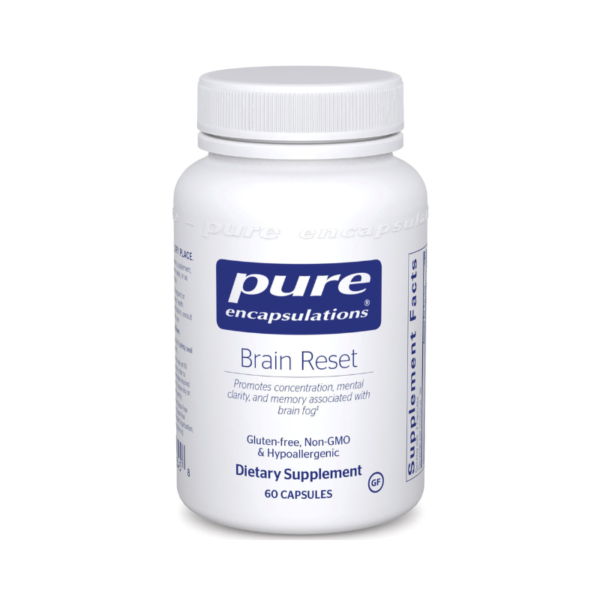 Pure Encapsulations Brain Reset - Welltopia Vitamins & Supplement Pharmacy