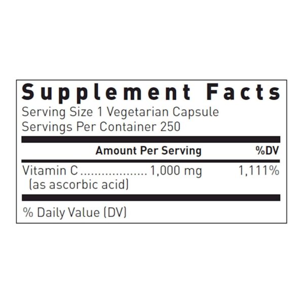 C 1000 supplement facts
