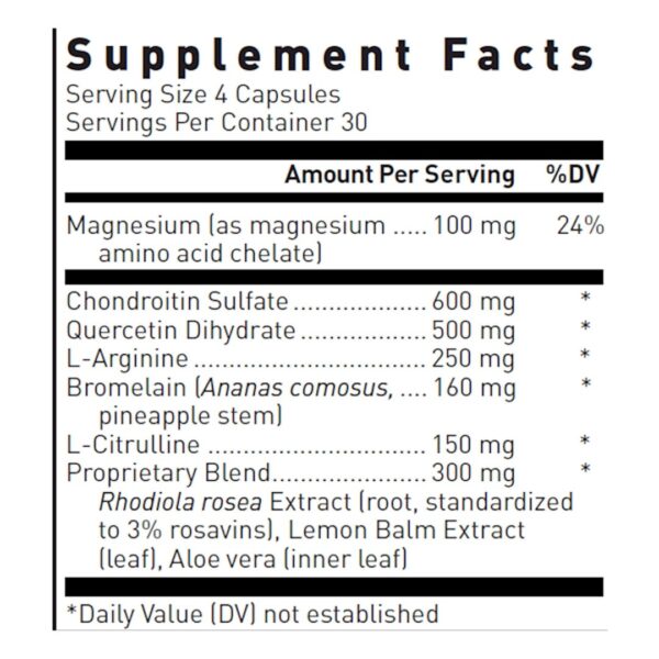 Cysto Renew supplement facts