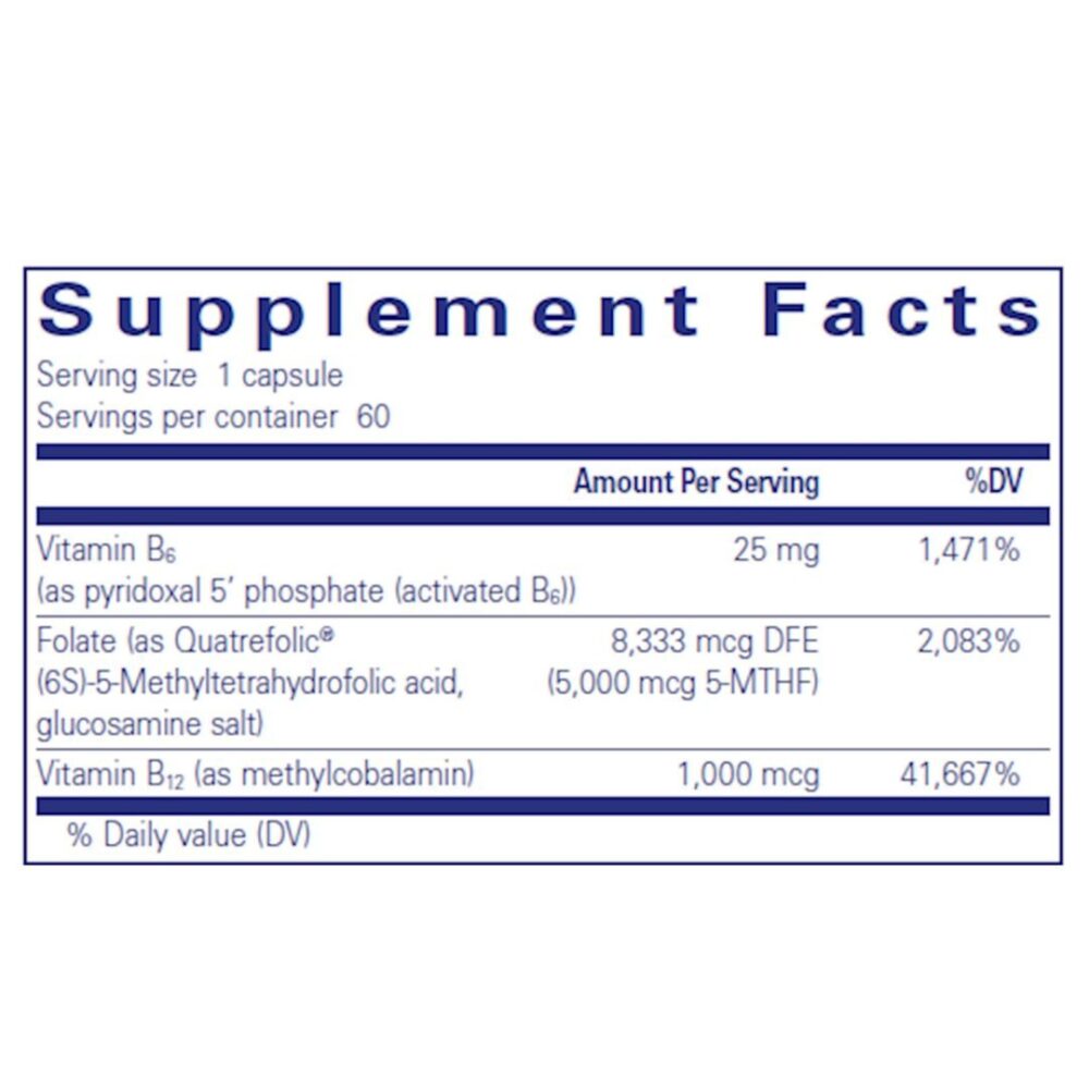 Folate 5000 plus supplement facts