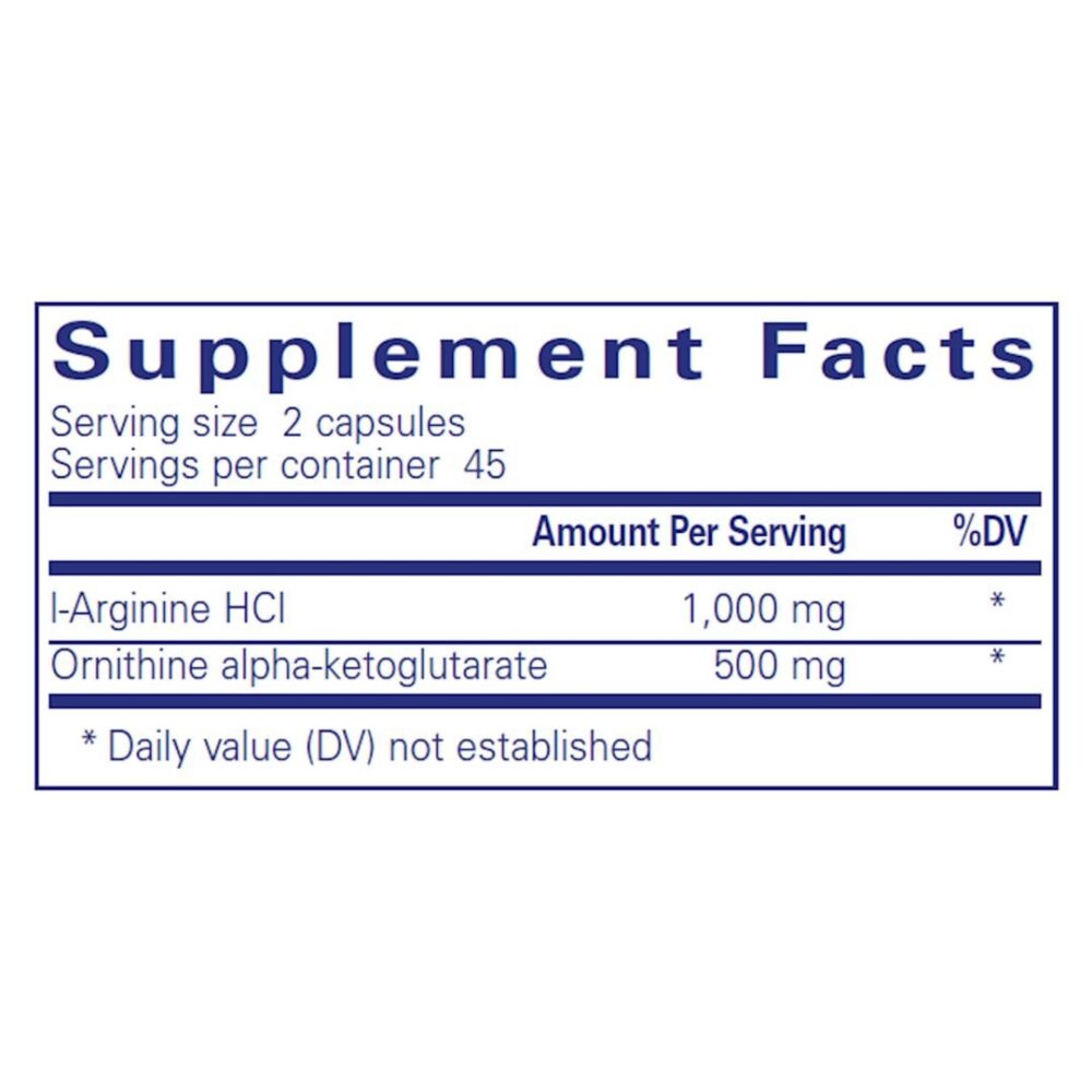 Growth Hormone Support supplement facts