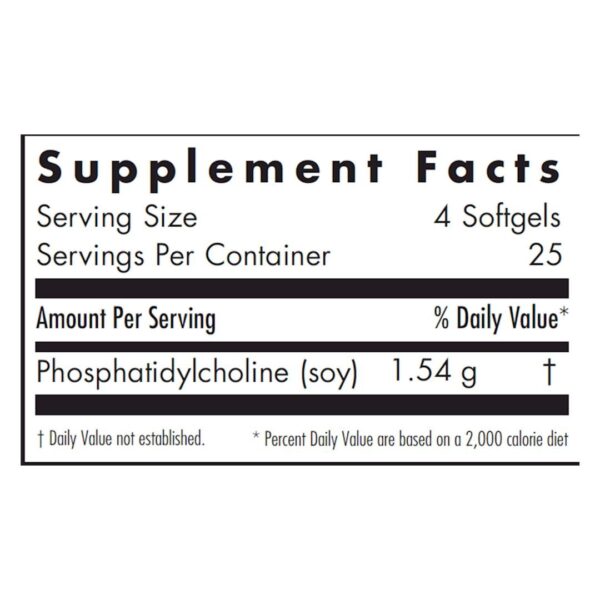 Phosphatidyl Choline supplement facts