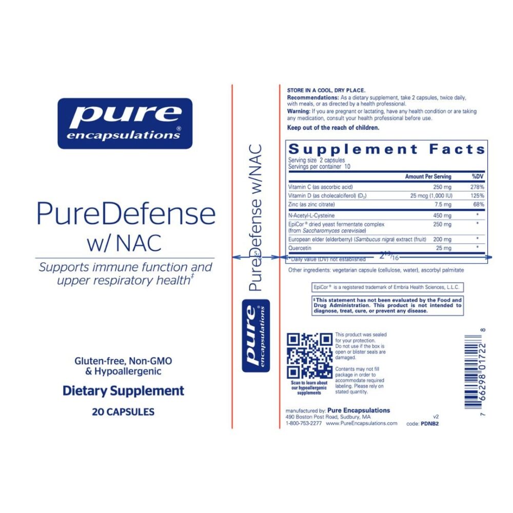 PureDefense wNAC label