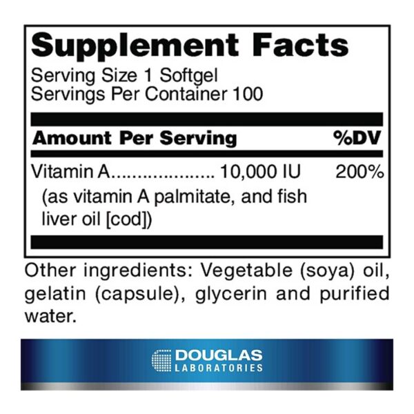Vitamin A supplement facts