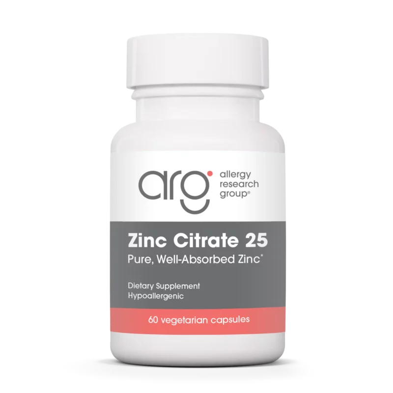 Zinc Citrate 25 mg Product-Welltopia Pharmacy