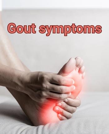 Gout symptoms