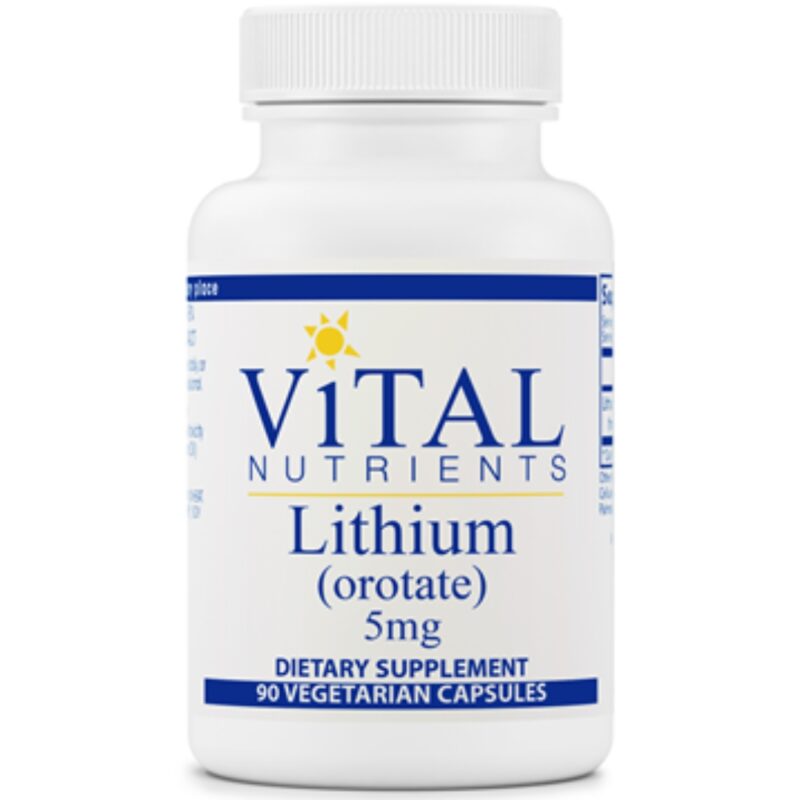 Lithium orotate 5 mg