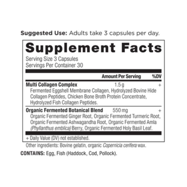 Multi Collagen supplement fats